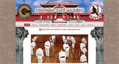 Desktop Screenshot of gojuryu-southerncape.co.za